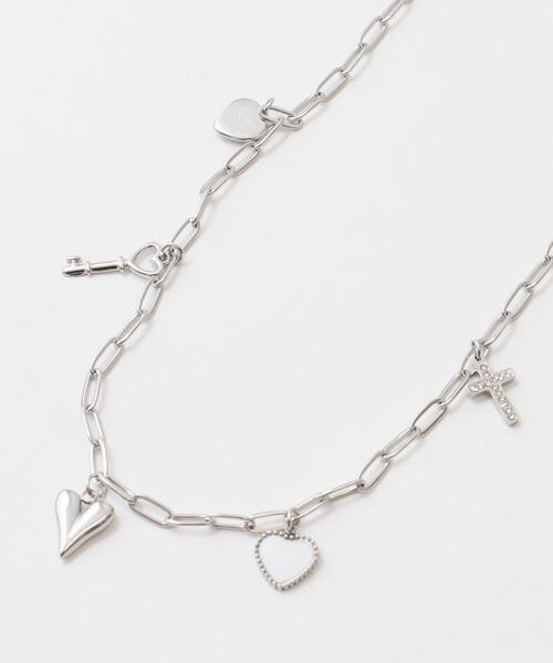 WEGO（ウィゴー）の「WEGO/モチーフチェーンステンレスネックレス（ネックレス・レディース・その他2/その他1・FREE）」の3枚目の写真