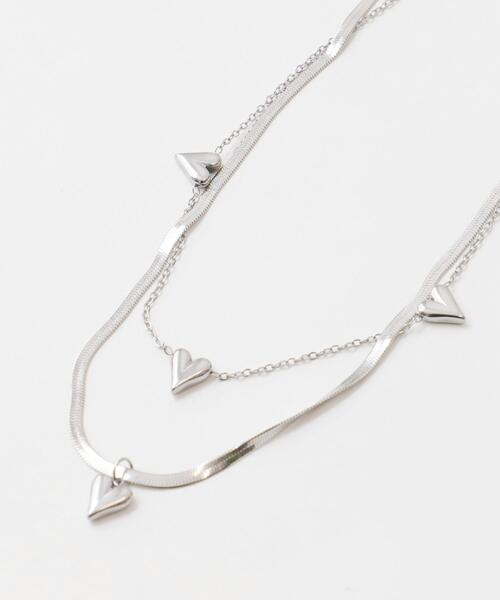 WEGO（ウィゴー）の「WEGO/モチーフチェーンステンレスネックレス（ネックレス・レディース・その他2/その他1・FREE）」の4枚目の写真