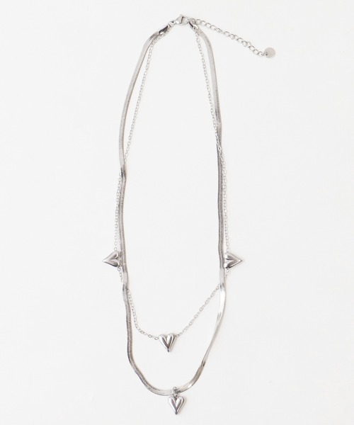 WEGO（ウィゴー）の「WEGO/モチーフチェーンステンレスネックレス（ネックレス・レディース・その他2/その他1・FREE）」の2枚目の写真