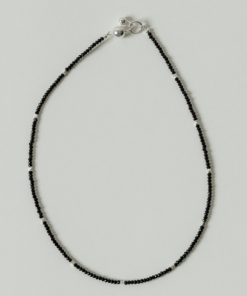 emesuelee(エメスーリー)の「silver925 black spinel necklace シルバー925(ネックレス・レディース・ブラック・フリー)」の11枚目の写真