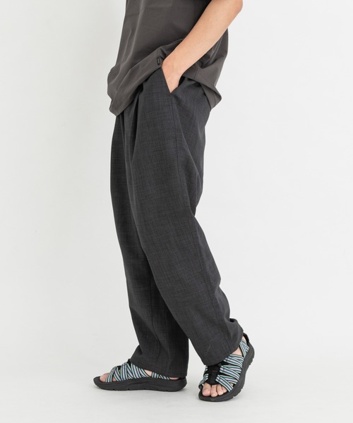 EKAL（エカル）の「『吸水速乾/UVカット/UR TECH』ハイツイストトラウザー（その他パンツ・メンズ・チャコール/グレー・LARGE/MEDIUM）」の6枚目の写真