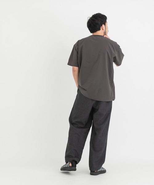 EKAL（エカル）の「『吸水速乾/UVカット/UR TECH』ハイツイストトラウザー（その他パンツ・メンズ・チャコール/グレー・LARGE/MEDIUM）」の10枚目の写真