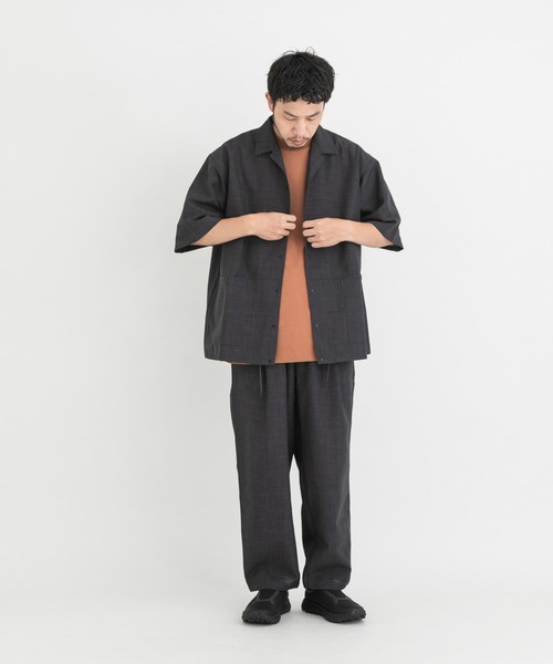 EKAL（エカル）の「『吸水速乾/UVカット/UR TECH』ハイツイストトラウザー（その他パンツ・メンズ・チャコール/グレー・LARGE/MEDIUM）」の8枚目の写真