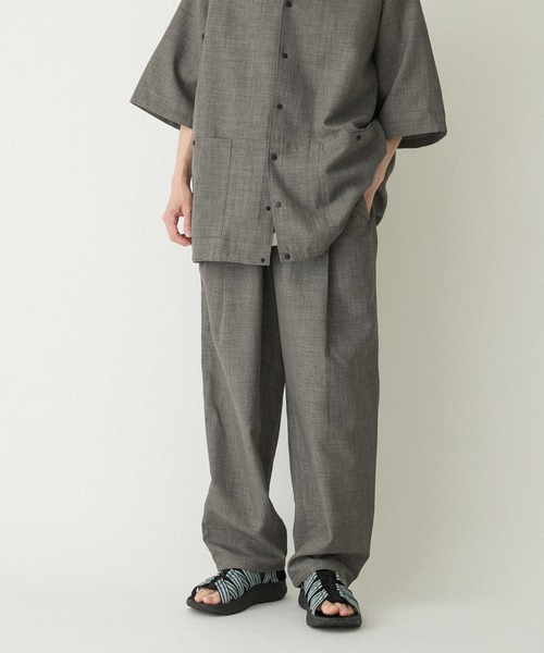 EKAL（エカル）の「『吸水速乾/UVカット/UR TECH』ハイツイストトラウザー（その他パンツ・メンズ・チャコール/グレー・LARGE/MEDIUM）」の11枚目の写真