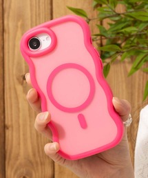 ZIP FIVE（ジップファイブ）の「iPhoneケース カバー うねうね TPUシリコン素材 マット Magsafe対応【12/13/14/14pro/15/15pro/16/16pro/16E対応】（スマホケース/カバー）」