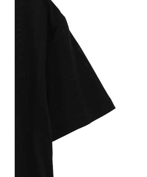 CLANE（クラネ）の「SOFT WIDE TOPS（Tシャツ/カットソー・レディース・チャコールグレー/ブラック/ブルー/アイボリー・1/2）」の20枚目の写真