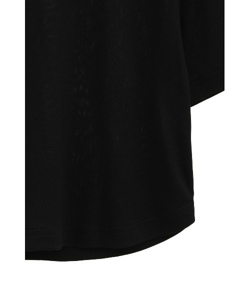 CLANE（クラネ）の「SOFT WIDE TOPS（Tシャツ/カットソー・レディース・チャコールグレー/ブラック/ブルー/アイボリー・1/2）」の21枚目の写真