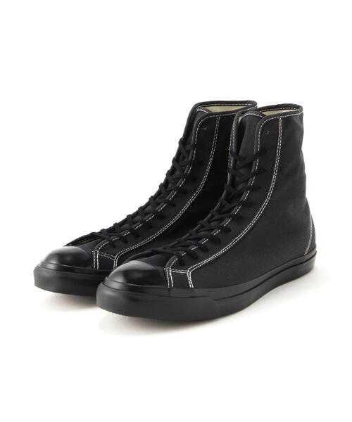 schott（ショット）の「Schott/ショット/ALL STAR AGED WRESTLING SHOES SHIN-HI/オールスター エイジド レスリングシューズ ハイカット（スニーカー・メンズ・ブラック・10.5/8/8.5/9/9.5/7.5）」の3枚目の写真