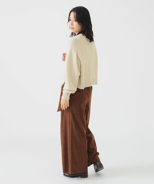 B:MING by BEAMS(ビーミングバイビームス)の「コーデュロイ パンツ(その他パンツ・レディース・ブラウン/ホワイト系その他5・SMALL/MEDIUM)」の4枚目の写真