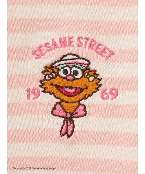 SESAME STREET(セサミストリート)の「【LADIES】マリンボーダー コットンプルオーバー(Tシャツ/カットソー・レディース・グリーン/レッド/ピンク/イエロー/ネイビー・F)」の17枚目の写真