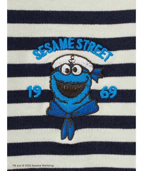 SESAME STREET(セサミストリート)の「【LADIES】マリンボーダー コットンプルオーバー(Tシャツ/カットソー・レディース・グリーン/レッド/ピンク/イエロー/ネイビー・F)」の19枚目の写真