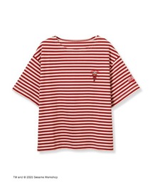 【LADIES】マリンボーダー コットンプルオーバー
