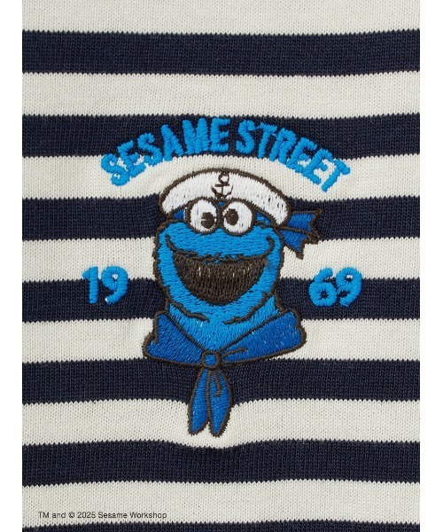 SESAME STREET(セサミストリート)の「【LADIES】マリンボーダー コットンプルオーバー(Tシャツ/カットソー・レディース・グリーン/レッド/ピンク/イエロー/ネイビー・F)」の10枚目の写真