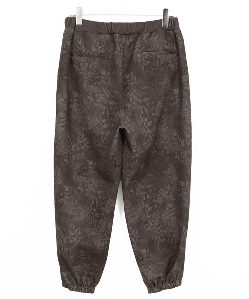 Jih Nunc（ジーヌンク）の「mp14001-リーフ総柄ポンチジョガーパンツ(JIH-R1135)（その他パンツ・メンズ・ベージュ/チャコール・S/L/M）」の20枚目の写真