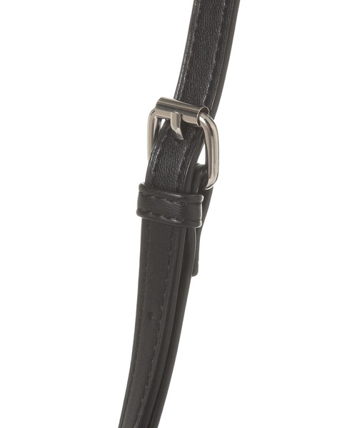 LEPSIM（レプシィム）の「ドロストスクエアバッグ　578196（ショルダーバッグ・レディース・ベージュ/ガンメタ/ブラック・ONE SIZE）」の7枚目の写真