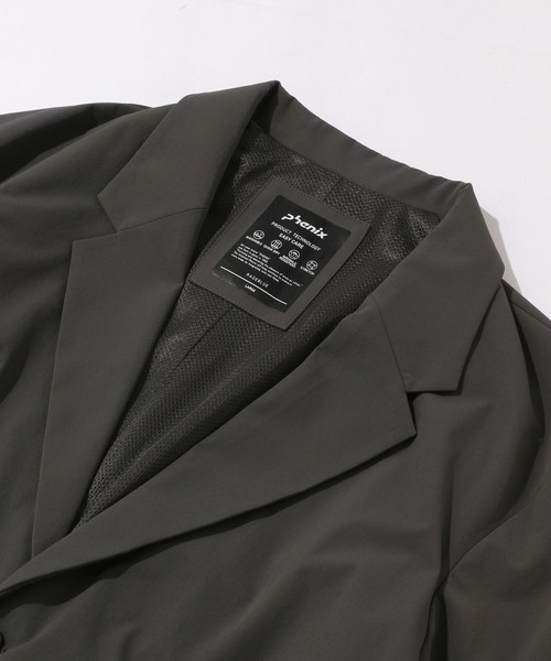 phenix outdoor（フェニックスアウトドア）の「【phenix outdoor】別注/セットアップテーラードジャケット（テーラードジャケット・メンズ・ブラック/グリーン/ダークグレー・MEDIUM/LARGE）」の11枚目の写真