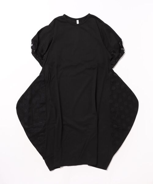 garcon la raison(ギャルソン・ラ・レゾン)の「バルーンワンピース(キッズ)(ワンピース・キッズ・ブラック/サックスブルー・130cm/140cm)」の2枚目の写真