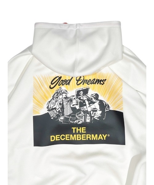 DECEMBERMAY ディセンバーメイ　ジップブルゾン　薄手パーカー DECEMBERMAY ディセンバーメイ ジップブルゾン 薄手パーカー