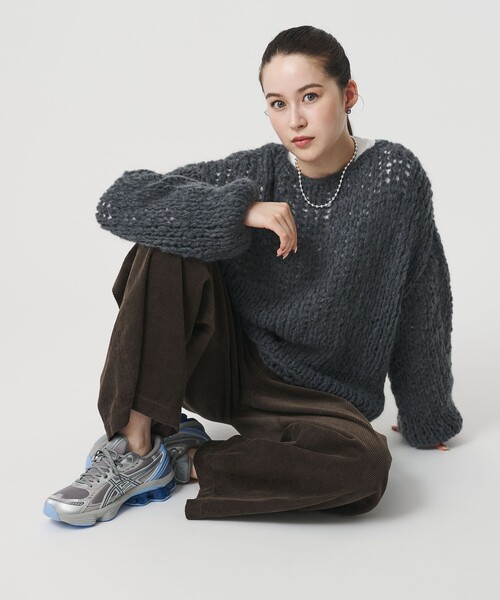 ASICS（アシックス）の「＜asics＞GEL-KINETIC FLUENT/スニーカー（スニーカー・レディース・ベージュ/ダークグレー/グレー系・25cm/24cm/24.5cm/23.5cm）」の7枚目の写真