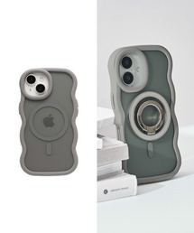 Hamee（ハミィ）の「iPhone 16/15/14/13/Galaxy S25/S24/Z Fold7/Z Flip7 専用 PHONEAR MagSafe対応 なみなみマット スマホケース（スマホケース/カバー）」