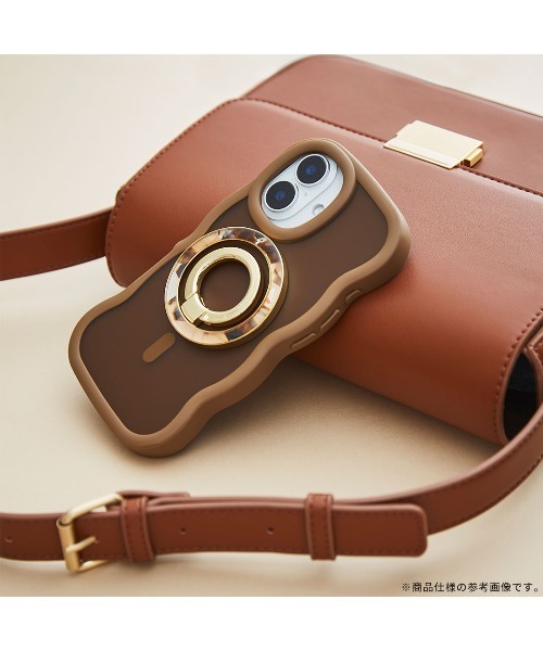 Hamee(ハミィ)の「iPhone 17/17Pro/16/15/14/13/Galaxy S26/S25/S24/Z Fold7/Z Flip7 専用 PHONEAR MagSafe対応 なみなみマット スマホケース(スマホケース/カバー・レディース・ブラック/ブラウン/グレー/ピンク・iPhone 13/14/15/iPhone 16/24/25/FL/F70/iPhone 17 Pro/iPhone 17/26.0)」の18枚目の写真