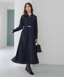 Andemiu（アンデミュウ）の「【WEB限定】キンボタンサファリワンピース601751（ワンピース）」