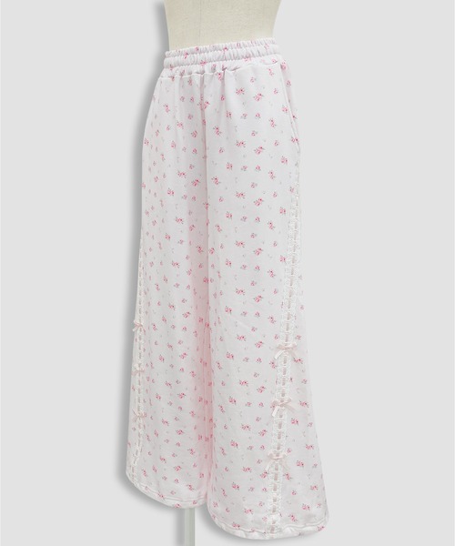 セール】コットンはしごレーススウェットパンツ（スウェットパンツ