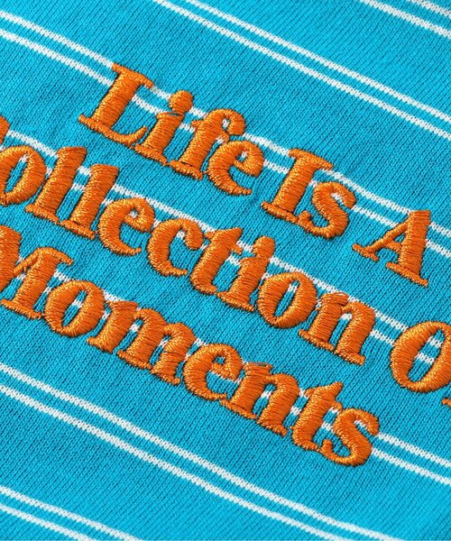 BREEZE(ブリーズ)の「【ジュニア対応】2Pレイヤード風ボーダーロンT(Tシャツ/カットソー・キッズ・ブラック/ブルー・110/120/130/90/100/140/150)」の15枚目の写真