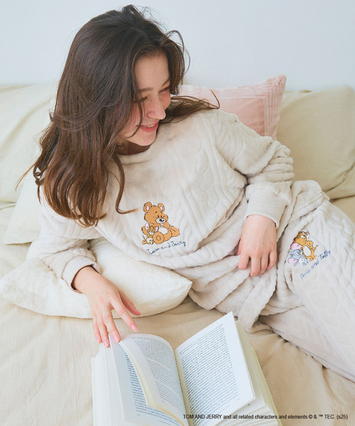 セール】【TOM and JERRY/トムとジェリー】トムジェリ刺繍ケーブル