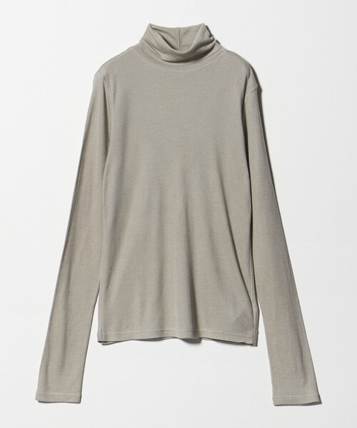 BEAUTY&YOUTH UNITED ARROWS（ビューティーアンドユースユナイテッドアローズ）の「セルロースブレンドテレコ タートルネックカットソー（Tシャツ/カットソー・レディース・オフホワイト/ブラック/オレンジ/ベージュ・FREE）」の17枚目の写真