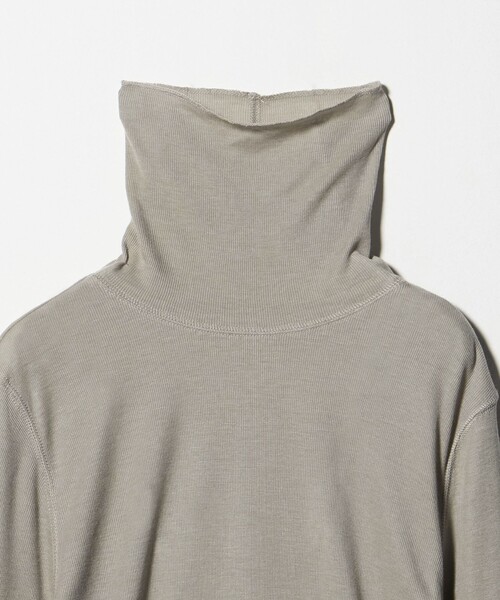 BEAUTY&YOUTH UNITED ARROWS（ビューティーアンドユースユナイテッドアローズ）の「セルロースブレンドテレコ タートルネックカットソー（Tシャツ/カットソー・レディース・オフホワイト/ブラック/オレンジ/ベージュ・FREE）」の20枚目の写真