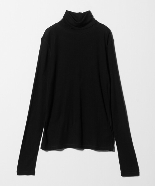 BEAUTY&YOUTH UNITED ARROWS（ビューティーアンドユースユナイテッドアローズ）の「セルロースブレンドテレコ タートルネックカットソー（Tシャツ/カットソー・レディース・オフホワイト/ブラック/オレンジ/ベージュ・FREE）」の14枚目の写真