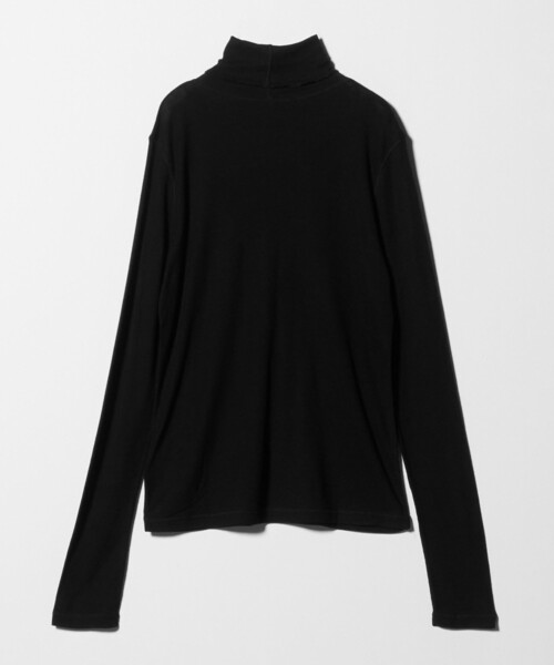 BEAUTY&YOUTH UNITED ARROWS（ビューティーアンドユースユナイテッドアローズ）の「セルロースブレンドテレコ タートルネックカットソー（Tシャツ/カットソー・レディース・オフホワイト/ブラック/オレンジ/ベージュ・FREE）」の13枚目の写真