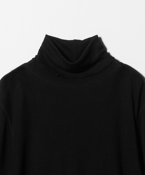 BEAUTY&YOUTH UNITED ARROWS（ビューティーアンドユースユナイテッドアローズ）の「セルロースブレンドテレコ タートルネックカットソー（Tシャツ/カットソー・レディース・オフホワイト/ブラック/オレンジ/ベージュ・FREE）」の12枚目の写真