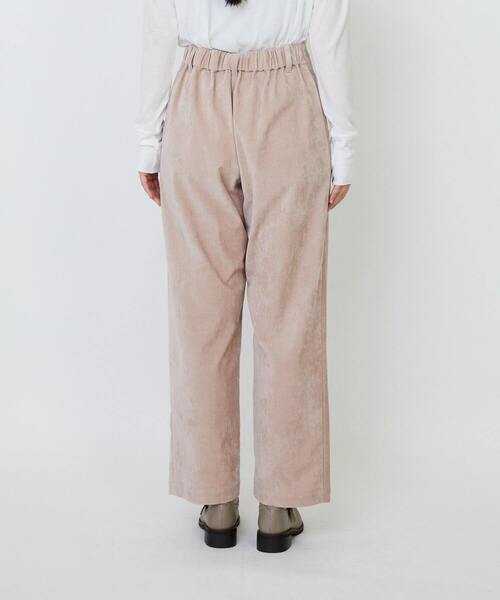 LOISIR（ロワズィール）の「シャンブレーベルベットクロップドパンツ（その他パンツ・レディース・ピンク/ブラウン・38/40）」の11枚目の写真