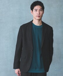 【新品】BLACK LABEL ダークグリーン テーラードジャケット green label relaxing（グリーンレーベルリラクシング）の