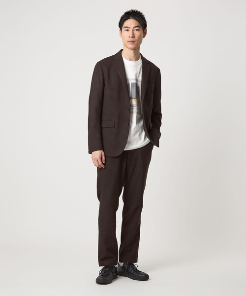 green label relaxing(グリーンレーベルリラクシング)の「ウォッシャブル ホームスパン ナロー ジャケット -ストレッチ-(テーラードジャケット・メンズ・ダークブラウン/ダークグレー/ネイビー/その他1/その他2・XS/S/M/L/XL/XXL)」の15枚目の写真