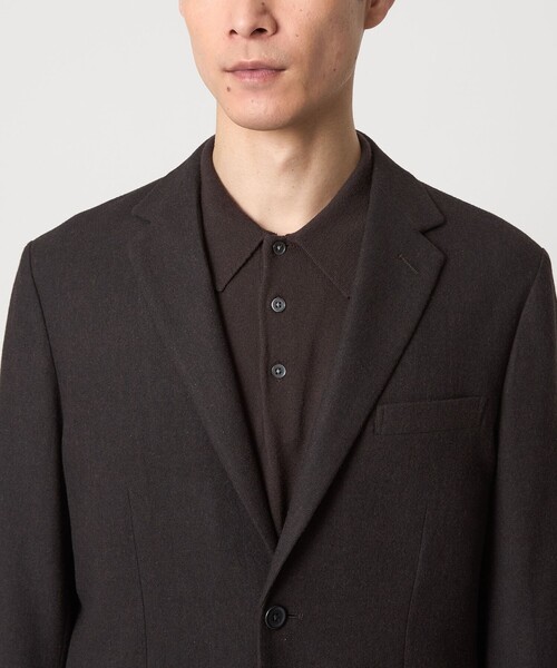 green label relaxing(グリーンレーベルリラクシング)の「ウォッシャブル ホームスパン ナロー ジャケット -ストレッチ-(テーラードジャケット・メンズ・ダークブラウン/ダークグレー/ネイビー/その他1/その他2・XS/S/M/L/XL/XXL)」の21枚目の写真