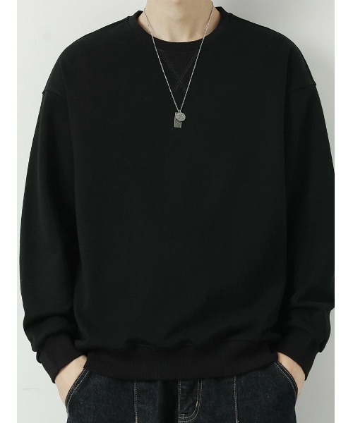 Bling Leads（ブリングリーズ）の「【Bl】BIGプルオーバー（Tシャツ/カットソー・メンズ・クリーム/グレー/ブラック・LARGE/MEDIUM）」の2枚目の写真