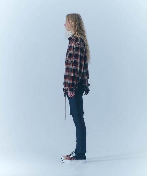 FR(13)NDS（フレンズ）の「FR(13)NDS/フレンズ/Pigment Check Shirt（シャツ/ブラウス・メンズ・レッド/ブラック/ベージュ・L/M）」の20枚目の写真