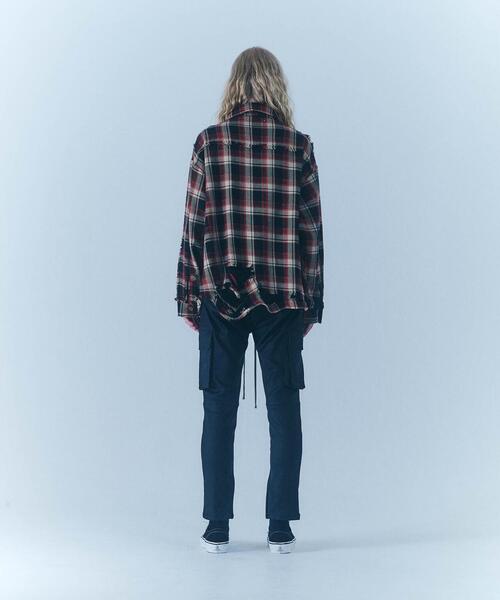 FR(13)NDS（フレンズ）の「FR(13)NDS/フレンズ/Pigment Check Shirt（シャツ/ブラウス・メンズ・レッド/ブラック/ベージュ・L/M）」の21枚目の写真