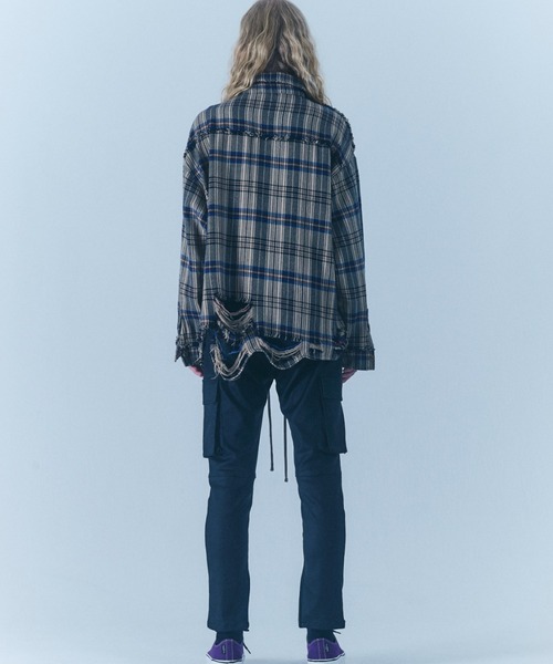 FR(13)NDS（フレンズ）の「FR(13)NDS/フレンズ/Pigment Check Shirt（シャツ/ブラウス・メンズ・レッド/ブラック/ベージュ・L/M）」の9枚目の写真