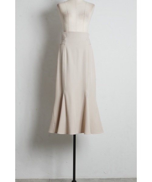 tocco closet(トッコ クローゼット)の「【S・Mサイズ展開】後ろリボン付きマーメイドスカート(スカート・レディース・ブラック/ブラウン/ベージュ・M/S)」の17枚目の写真