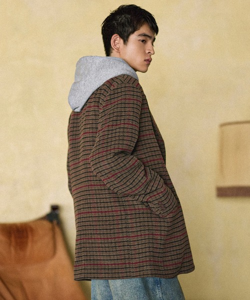 Bleme クラシックツイードチェック テーラードジャケット M Bleme（ブレム）の「クラシック ツイード チェック テーラード