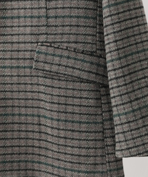 クラシック ツイード チェック テーラードジャケット（テーラード