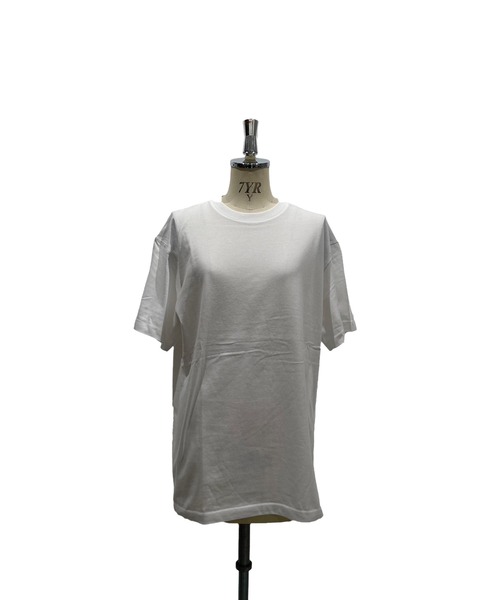 INTERPLAY(インタープレイ)の「【INTERPLAY】Script EMB. LOGO Short Sleeve Tee Shirt(Tシャツ/カットソー・レディース・ホワイト/ブラック/ナチュラル・LARGE)」の9枚目の写真