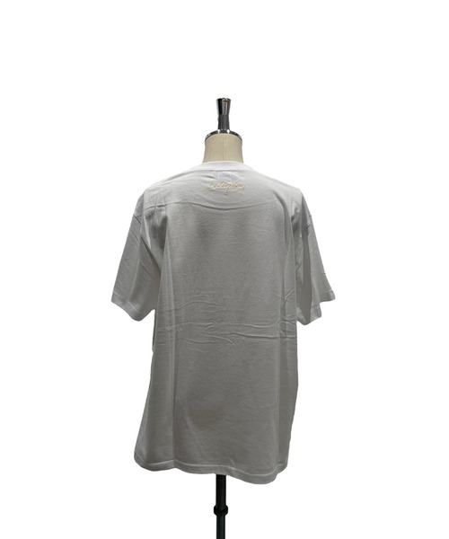 INTERPLAY(インタープレイ)の「【INTERPLAY】Script EMB. LOGO Short Sleeve Tee Shirt(Tシャツ/カットソー・レディース・ホワイト/ブラック/ナチュラル・LARGE)」の10枚目の写真