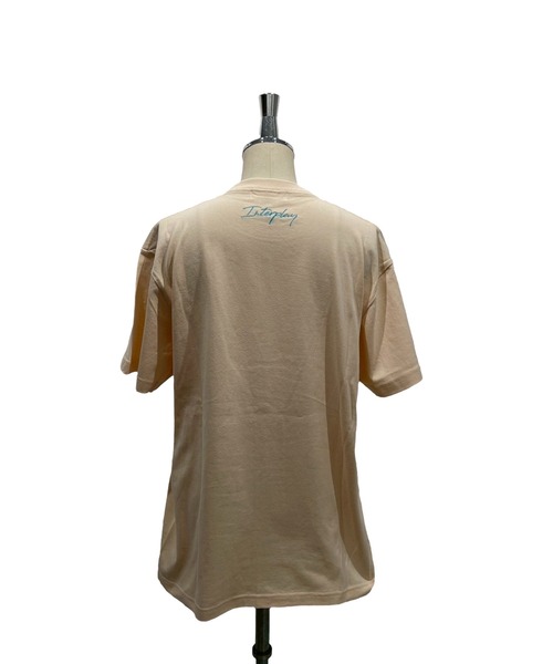 INTERPLAY(インタープレイ)の「【INTERPLAY】Script EMB. LOGO Short Sleeve Tee Shirt(Tシャツ/カットソー・レディース・ホワイト/ブラック/ナチュラル・LARGE)」の16枚目の写真