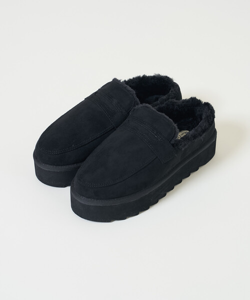 FREAK'S STORE（フリークスストア）の「厚底 エコファーローファー（その他シューズ・レディース・ブラック/キャメル/ベージュ・36/37/38）」の11枚目の写真