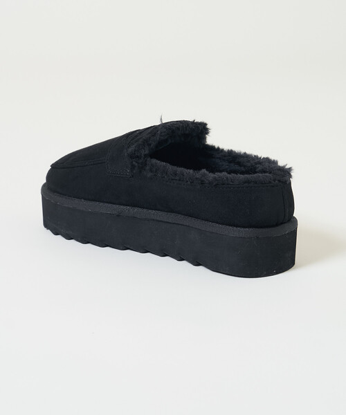 FREAK'S STORE（フリークスストア）の「厚底 エコファーローファー（その他シューズ・レディース・ブラック/キャメル/ベージュ・36/37/38）」の12枚目の写真